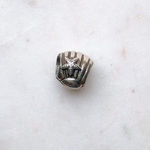Pandora Seashell with Starfish Charm